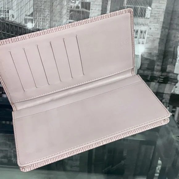 Authentic Rare Louis Vuitton Epi Checkbook Holder Wallet - Picture 5 of 15